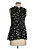 Rose + Olive 100% Polyester Black Sleeveless Blouse Size S - photo 1