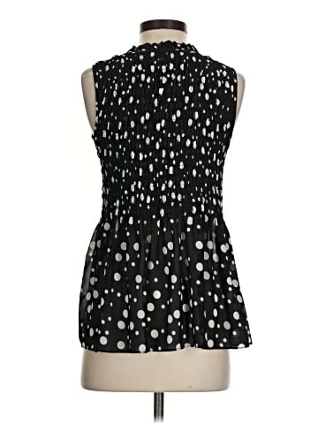 Rose + Olive Sleeveless Blouse (view 2)