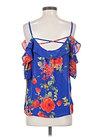 Skies Are Blue Sleeveless Blouse (view 2)