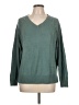 Lucky Brand Green Pullover Sweater Size L - photo 1