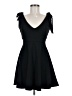 Blue Blush Solid Black Cocktail Dress Size M - photo 1