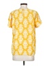 41Hawthorn 100% Polyester Yellow Short Sleeve Blouse Size S - photo 2