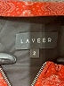 Laveer 100% Cotton Print Orange Jacket Size 2 - photo 6