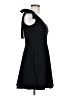 Blue Blush Solid Black Cocktail Dress Size M - photo 4