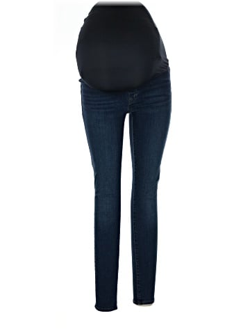 Madewell Maternity Over-the-Belly Skinny Jeans in Hayes Wash (view 1)