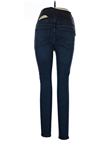 Madewell Maternity Over-the-Belly Skinny Jeans in Hayes Wash (view 2)