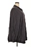 Torrid 100% Rayon Gray Long Sleeve Button-Down Shirt Size 5X Plus (5) - photo 4