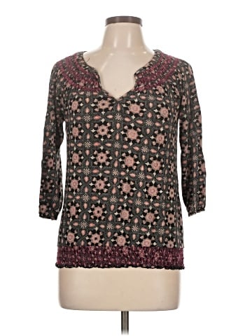 Lucky Brand 3/4 Sleeve Blouse (view 1)