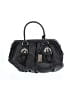 Badgley Mischka Black Leather Shoulder Bag One size - photo 1
