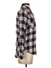 Lucky Brand Plaid Silver Long Sleeve Button-Down Shirt Size S - photo 4