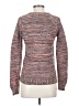 Whistles 100% Cotton Tweed Pink Pullover Sweater Size 4 - photo 2