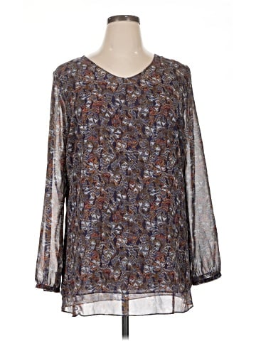 CAbi Long Sleeve Blouse (view 1)