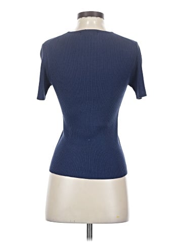 August Silk Short Sleeve Turtleneck (view 2)
