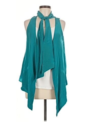 MYNE Sleeveless Silk Top (view 1)