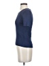 August Silk Blue Short Sleeve Turtleneck Size S - photo 5