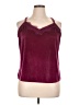 Nine West Burgundy Sleeveless Blouse Size XL - photo 1