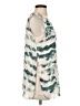 CAbi 100% Polyester Green Sleeveless Blouse Size S - photo 4