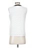 CeCe 100% Polyester White Sleeveless Blouse Size S - photo 2