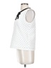 CeCe 100% Polyester White Sleeveless Blouse Size S - photo 5