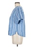 Daniel Rainn Blue Short Sleeve Blouse Size M - photo 5