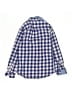Mini Boden 100% Cotton Checkered-gingham Blue Long Sleeve Button-Down Shirt Size 9 - photo 2