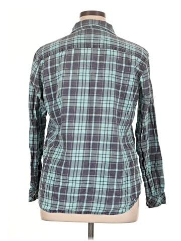 Natural Reflections Long Sleeve Button-Down Shirt (view 2)