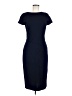 St. John Solid Blue Casual Dress Size 6 - photo 1