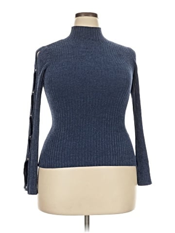 White House Black Market Turtleneck Sweater (view 1)