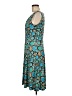 Evan Picone Print Teal Casual Dress Size 6 - photo 5