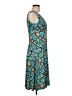 Evan Picone Print Teal Casual Dress Size 6 - photo 4