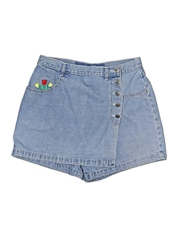 Femme Fatale Denim Skirt (view 1)