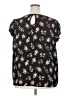 Papermoon Black Short Sleeve Blouse Size 2X - photo 2