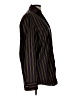 Assorted Brands 100% Polyester Stripes Black Long Sleeve Blouse Size L - photo 4