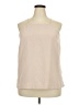 prologue 100% Polyester Tan Sleeveless Blouse Size XXL - photo 1