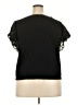 Old Navy 100% Cotton Black Short Sleeve Top Size XXL - photo 2