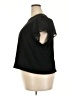 Old Navy 100% Cotton Black Short Sleeve Top Size XXL - photo 5