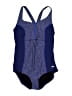 Speedo Color Block Blue One Piece Swimsuit Size 14 - photo 1