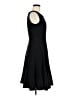 Calvin Klein Solid Black Cocktail Dress Size 6 - photo 4