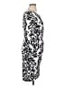 INC International Concepts Print Silver White Cocktail Dress Size XL - photo 4