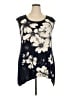 Vanilla Star Black Sleeveless Blouse Size 2X - photo 1