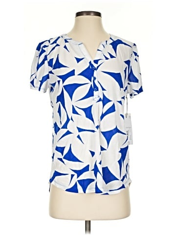 Liz Claiborne Short Sleeve Blouse (view 1)