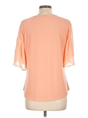 7th Avenue Design Studio New York & Company Short Sleeve Blouse (view 2)