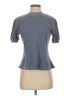 Smash 100% Cotton Gray Blue Short Sleeve Turtleneck Size S - photo 1