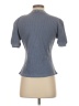 Smash 100% Cotton Gray Blue Short Sleeve Turtleneck Size S - photo 2