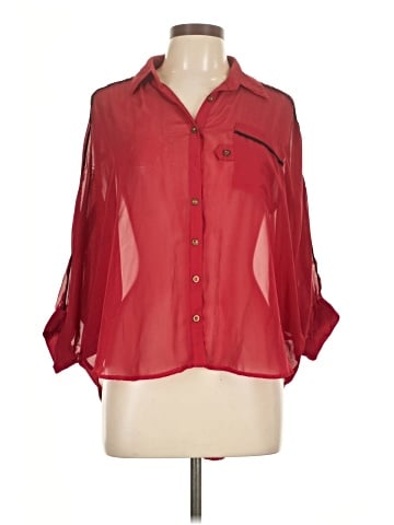 Cotton Express 3/4 Sleeve Blouse (view 1)