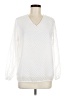 Zeagoo 100% Polyester White Long Sleeve Blouse Size M - photo 1