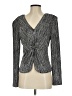 Alex Evenings Gray Long Sleeve Top Size S - photo 1