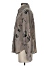 Tess 100% Polyester Print Gray Long Sleeve Blouse Size S - photo 5
