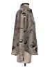 Tess 100% Polyester Print Gray Long Sleeve Blouse Size S - photo 4