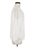 Zeagoo 100% Polyester White Long Sleeve Blouse Size M - photo 4